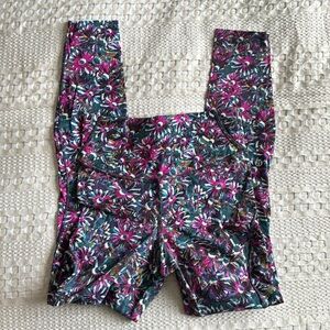 Lululemon Base Pace tight 28” Brushed Floral Multi Size 4
